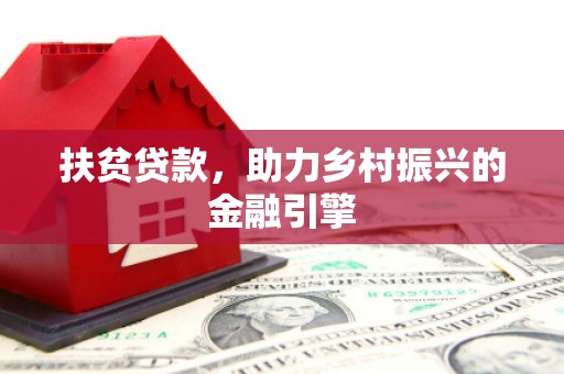漳县扶贫贷款，助力乡村振兴的金融引擎