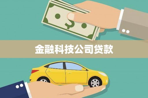 漳县金融科技公司贷款