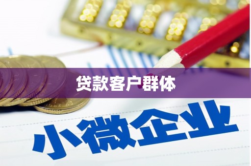漳县贷款客户群体