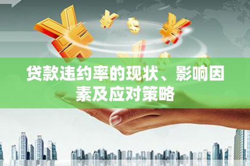 漳县贷款违约率的现状、影响因素及应对策略