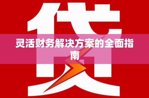 漳县灵活财务解决方案的全面指南
