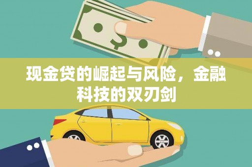 漳县现金贷的崛起与风险，金融科技的双刃剑