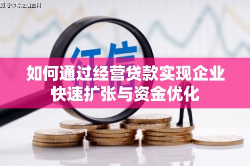漳县如何通过经营贷款实现企业快速扩张与资金优化