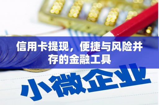 漳县信用卡提现，便捷与风险并存的金融工具