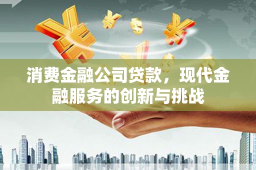 漳县消费金融公司贷款，现代金融服务的创新与挑战