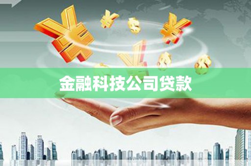 漳县金融科技公司贷款