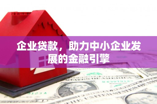 漳县企业贷款，助力中小企业发展的金融引擎