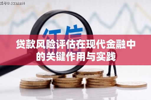 漳县贷款风险评估在现代金融中的关键作用与实践