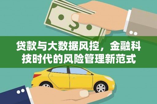 漳县贷款与大数据风控，金融科技时代的风险管理新范式