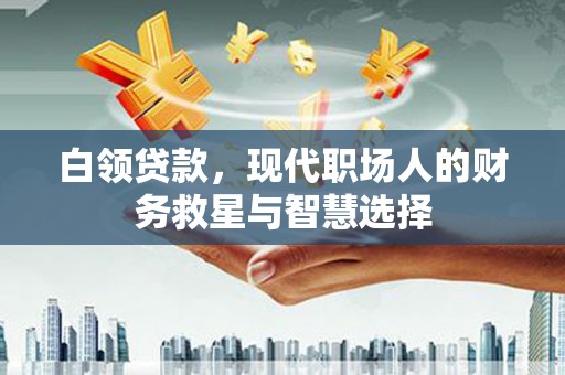 漳县白领贷款，现代职场人的财务救星与智慧选择
