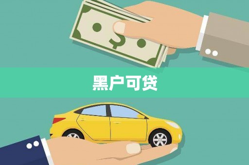 漳县黑户可贷