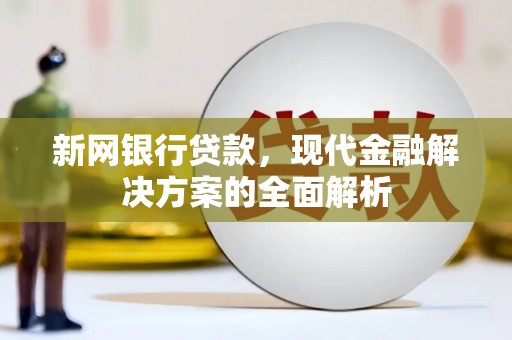 漳县新网银行贷款，现代金融解决方案的全面解析