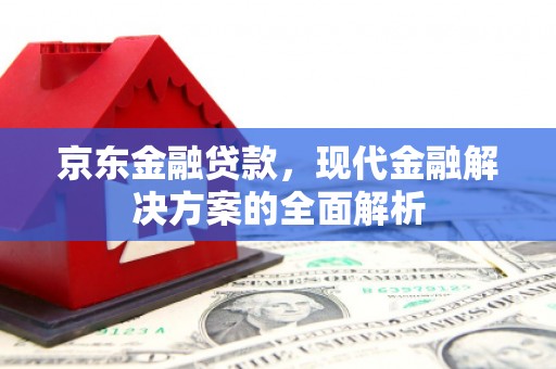 漳县京东金融贷款，现代金融解决方案的全面解析
