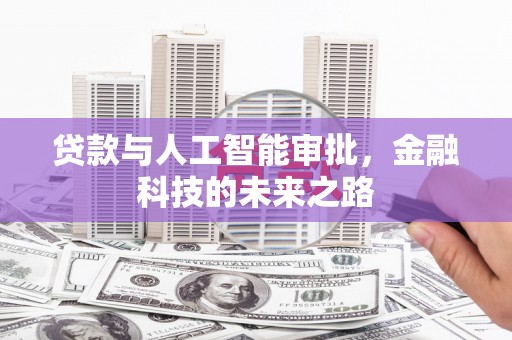 漳县贷款与人工智能审批，金融科技的未来之路