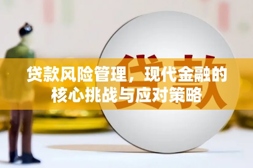 漳县贷款风险管理，现代金融的核心挑战与应对策略