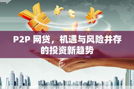 漳县P2P 网贷，机遇与风险并存的投资新趋势