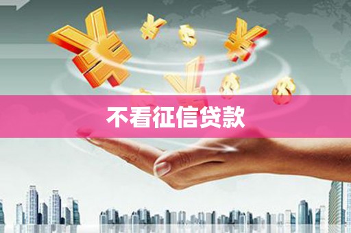 漳县不看征信贷款