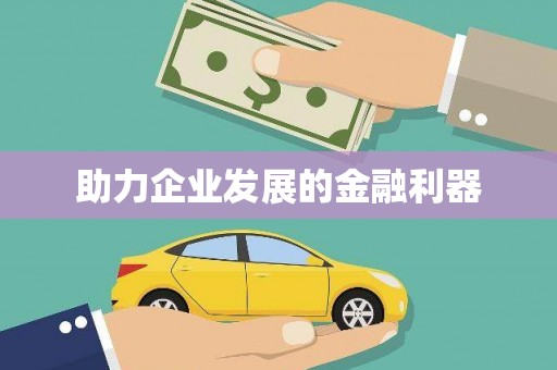 漳县助力企业发展的金融利器