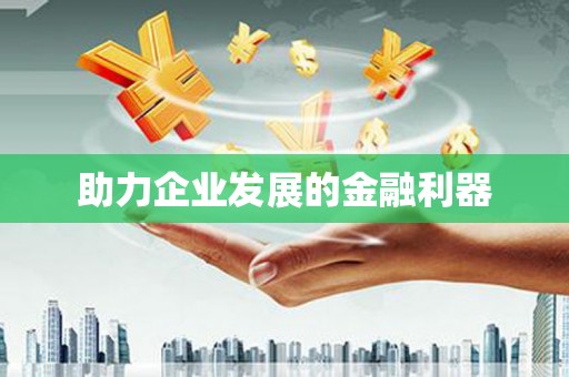 漳县助力企业发展的金融利器