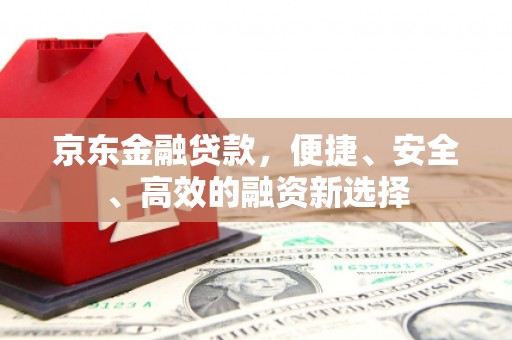 漳县京东金融贷款，便捷、安全、高效的融资新选择
