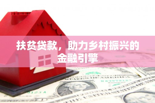 漳县扶贫贷款，助力乡村振兴的金融引擎
